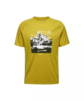 Футболка Mountain мужская 8611м Mammut, зеленый