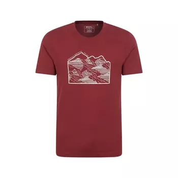 Футболка Mountain Warehouse, бургундия