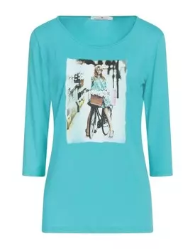 Футболка Mr Massimo Rebecchi, бирюзовый