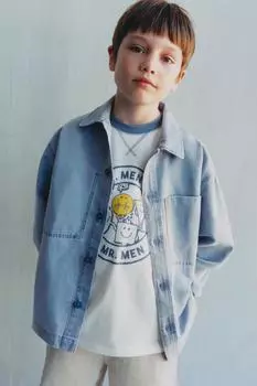 Футболка mr. men little miss ZARA, белый