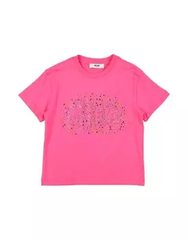 Футболка Msgm, фуксия