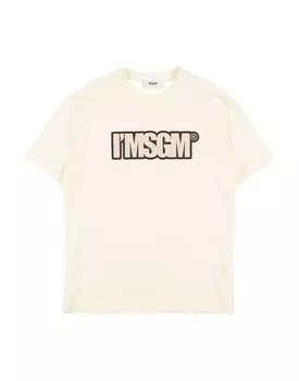 Футболка Msgm, кремовый