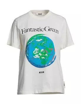 Футболка Msgm, кремовый