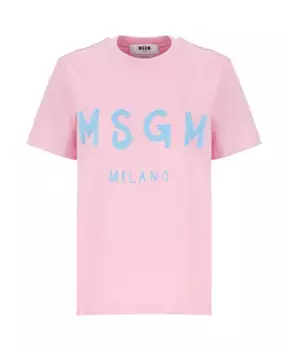 Футболка Msgm, розовый