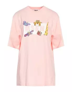 Футболка Msgm, розовый