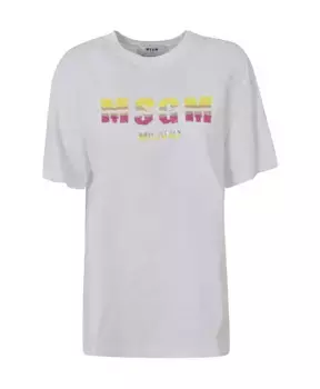 Футболка Msgm, серый