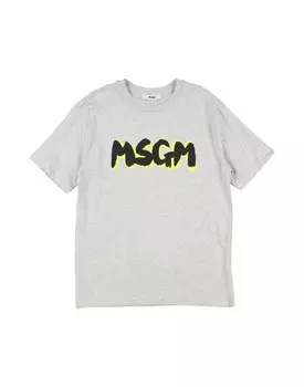 Футболка Msgm, светло-серый