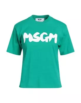 Футболка Msgm, зеленый