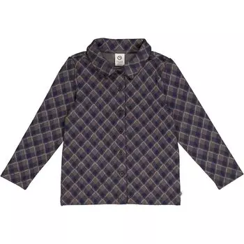 Футболка msli Langarm, цвет Towergrey/blue/green