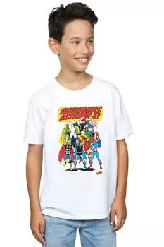 Футболка «Мстители собери» Marvel Comics, белый