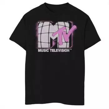 Футболка MTV Retro Fuzz с логотипом для мальчиков 8–20 лет Licensed Character