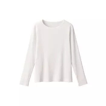 Футболка Muji с длинными рукавами, черный