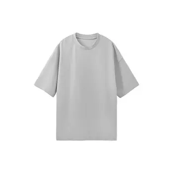 Футболка Muji с короткими рукавами, серый