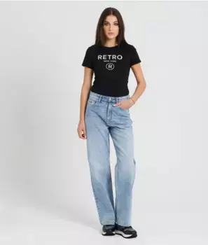 Футболка Muriel Retro Jeans, черный
