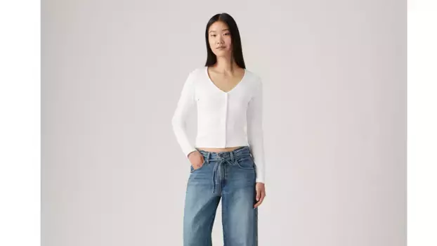 Футболка Muse с длинными рукавами Levi's, белый