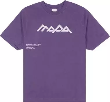 Футболка Museum of Peace &amp; Quiet Peaks T-Shirt 'Vinyard', фиолетовый
