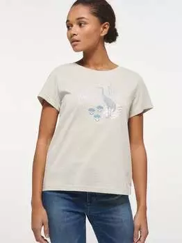 Футболка Mustang, бежевый