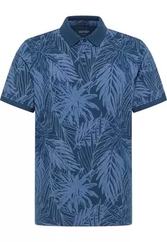 Футболка Mustang, морской синий/дымчато-синий