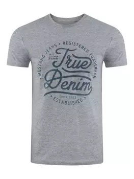 Футболка Mustang, серый