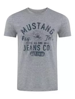 Футболка Mustang, серый