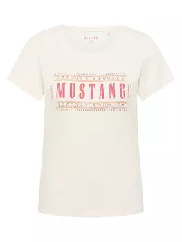 Футболка Mustang Shirt, кремовый