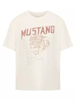 Футболка Mustang Shirt, кремовый