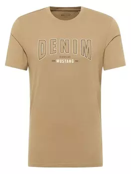 Футболка Mustang Shirt, светло-коричневый