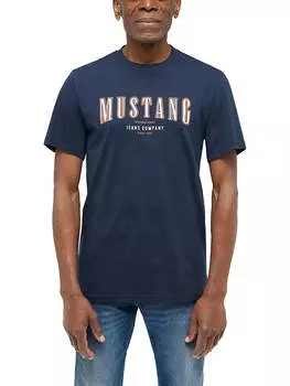Футболка Mustang, темно-синий