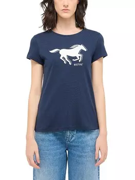 Футболка Mustang, темно-синий