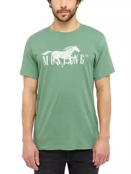 Футболка Mustang, зеленый
