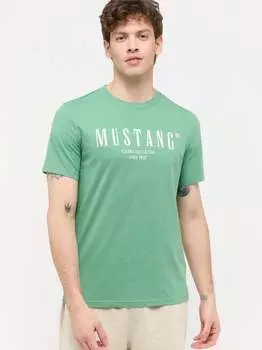 Футболка Mustang, зеленый