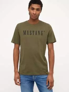 Футболка Mustang, зеленый
