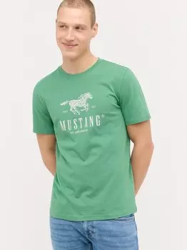 Футболка Mustang, зеленый