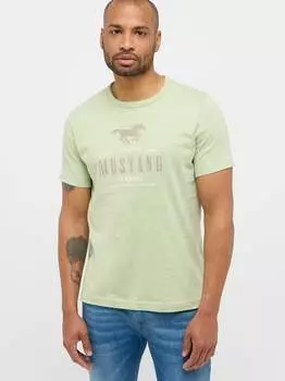Футболка Mustang, зеленый