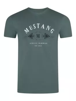 Футболка Mustang, зеленый