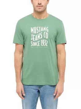 Футболка Mustang, зеленый