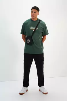 Футболка,Мужчины,Черный Ellesse, зеленый