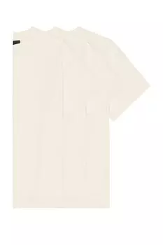 Футболка мужская 3-Pack Essential Tee Fear Of God Essentials, цвет Shell