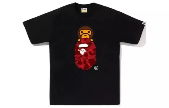 Футболка мужская A Bathing Ape, белый/синий