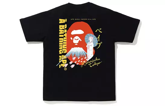 Футболка мужская A Bathing Ape, черный