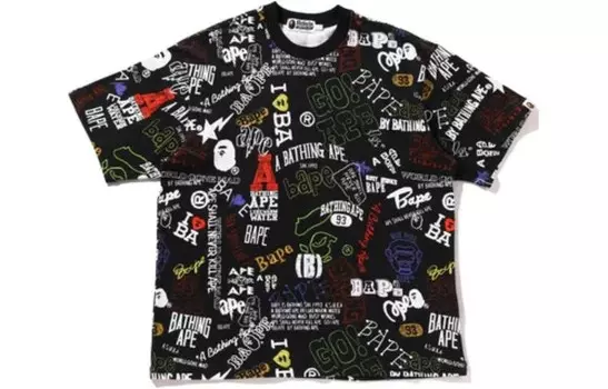 Футболка мужская A Bathing Ape, черный