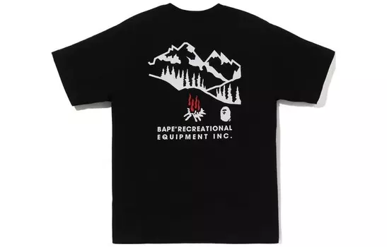 Футболка мужская A Bathing Ape, черный