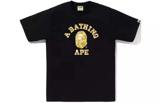Футболка мужская A Bathing Ape, черный/красный