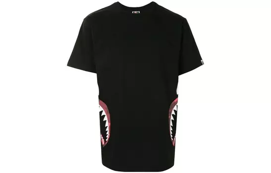 Футболка мужская A Bathing Ape, черный/синий
