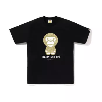 Футболка мужская A Bathing Ape, черный/темно-синий