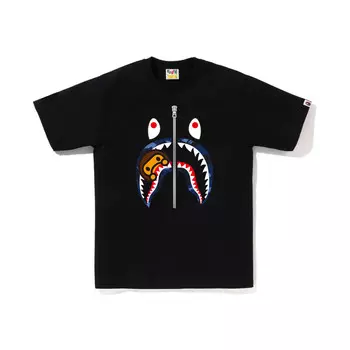 Футболка мужская A Bathing Ape, черный/темно-синий
