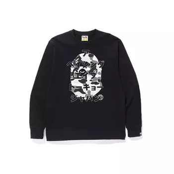 Футболка мужская A Bathing Ape, черный/зеленый