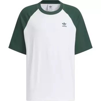 Футболка мужская ADICOLOR, цвет минеральный зеленый Adidas Originals, зеленый