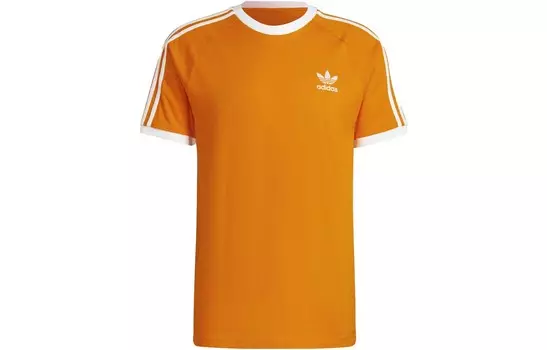 Футболка мужская Adicolor оранжевая Adidas Originals, оранжевый