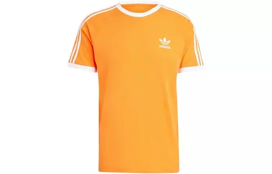 Футболка мужская Adicolor оранжевая Adidas Originals, оранжевый